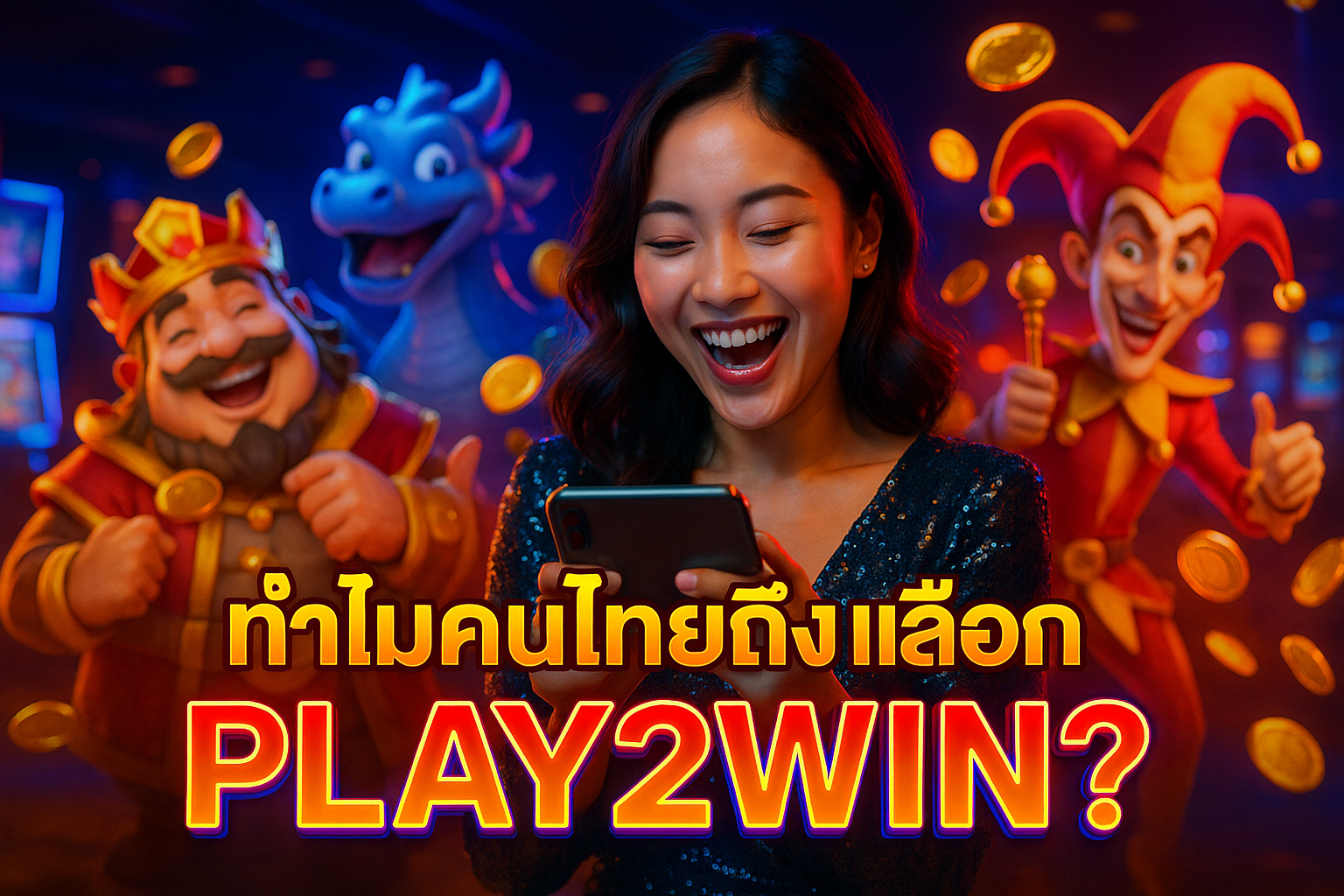 ทำไมคนไทยถึงเลือก PLAY2WIN?