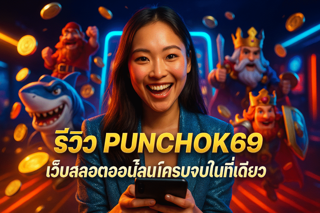รีวิว PUNCHOK69 เว็บสล็อตออนไลน์ครบจบในที่เดียว