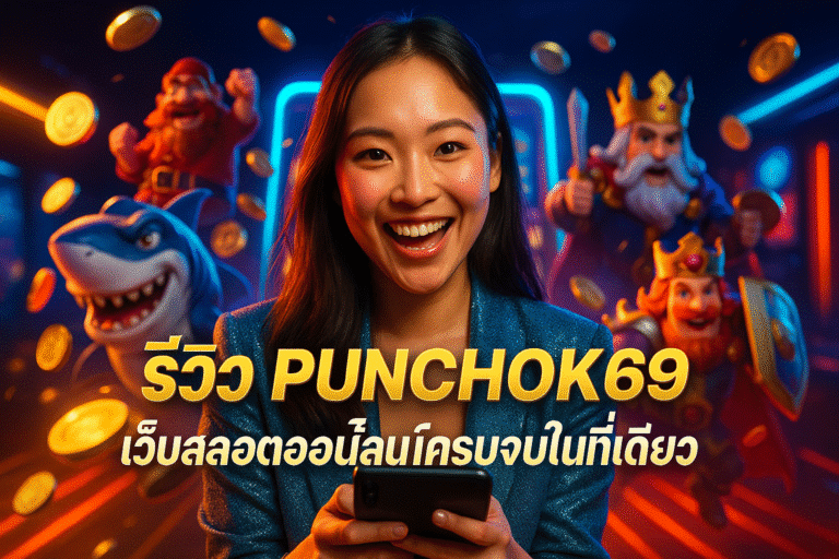 รีวิว PUNCHOK69 เว็บสล็อตออนไลน์ครบจบในที่เดียว