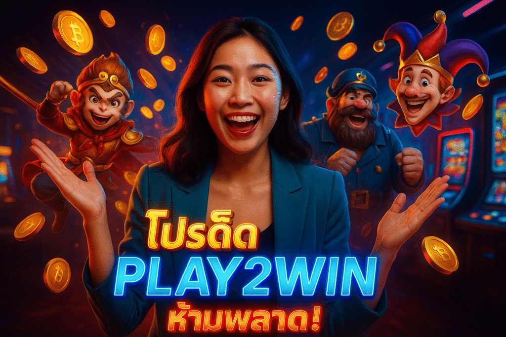 โปรเด็ด PLAY2WIN ห้ามพลาด!