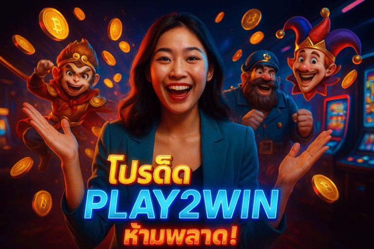 โปรเด็ด PLAY2WIN ห้ามพลาด!