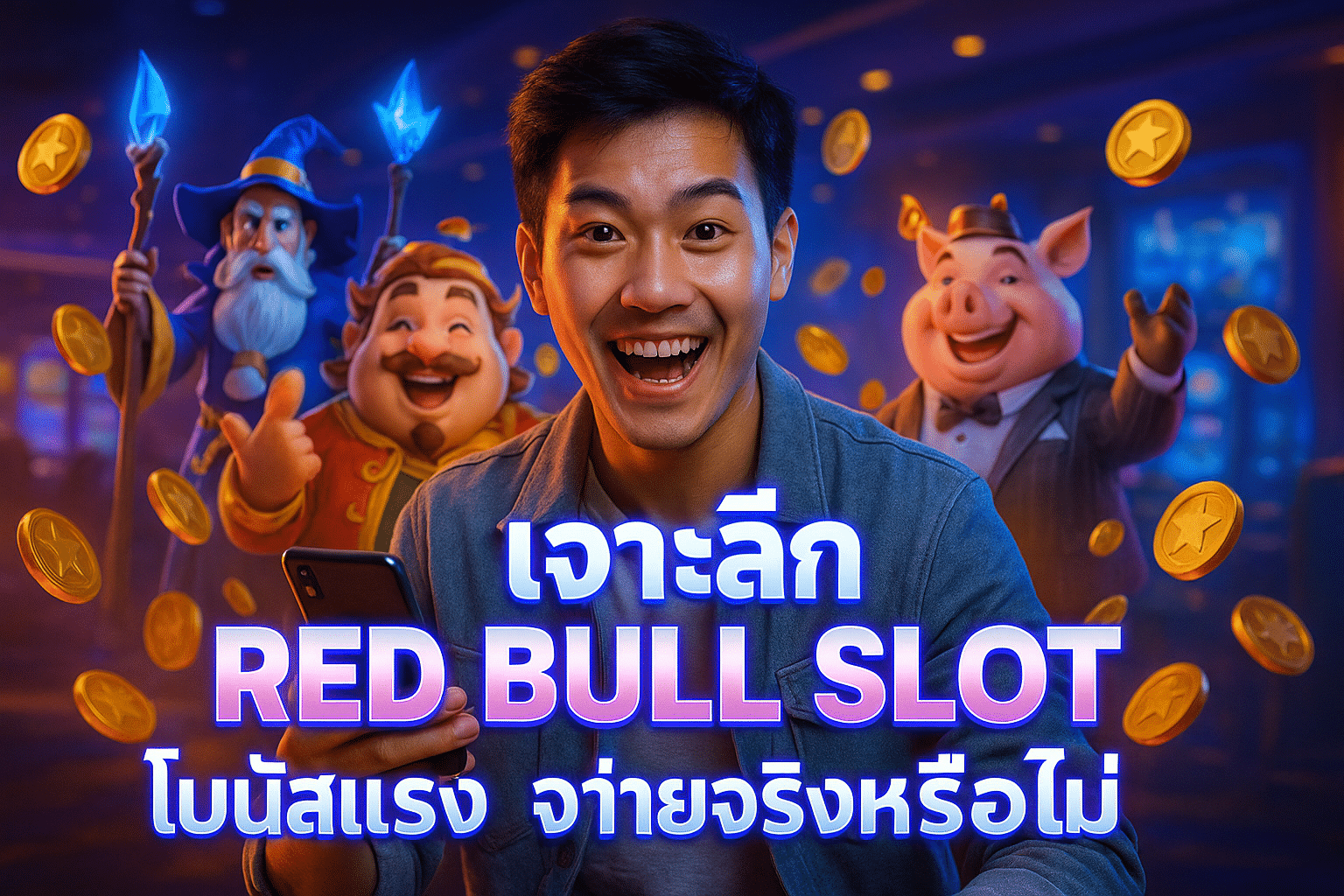 เจาะลึก RED BULL SLOT โบนัสแรง จ่ายจริงหรือไม่