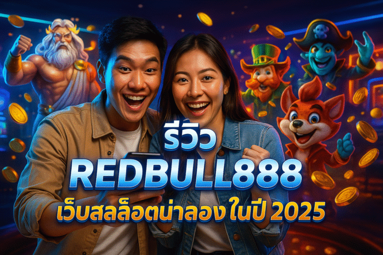 รีวิว REDBULL888 เว็บสล็อตน่าลองในปี 2025